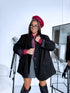 Blazer "MIRAGE A7066" - BLACK